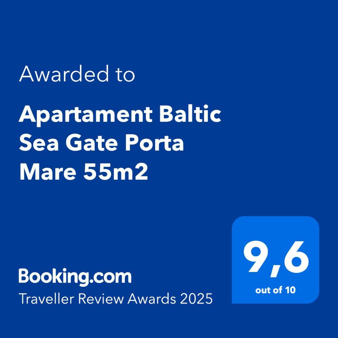 Apartament Baltic Sea Gate Porta Mare 55M2 ジブヌベク エクステリア 写真